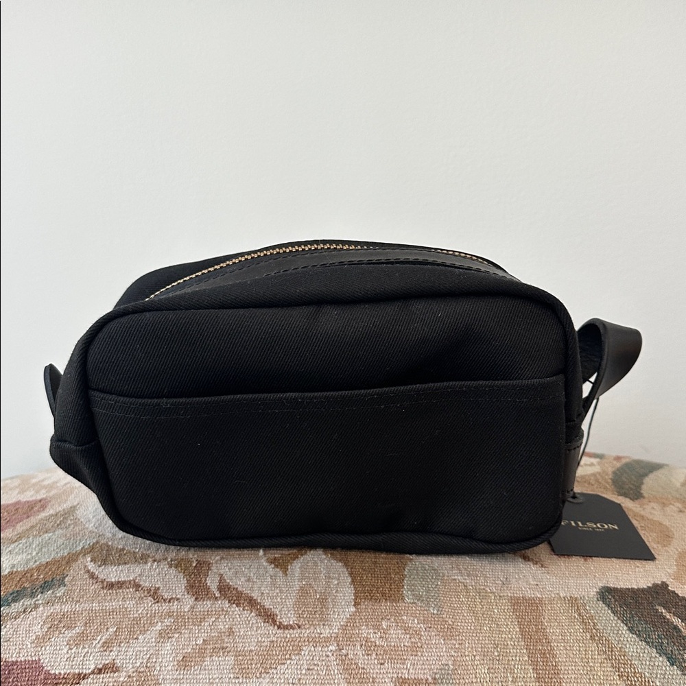 Filson Rugged Twill Dopp Black Toiletry Kit NWT - Picture 4 of 8